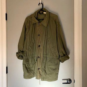 Green Unisex Utility Jacket